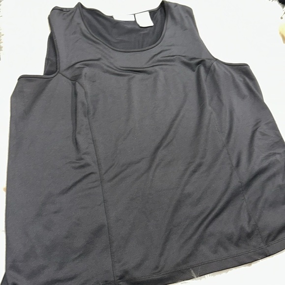 Worthington black Sleeveless Relaxed Tank Top size 1X - Picture 1 of 4